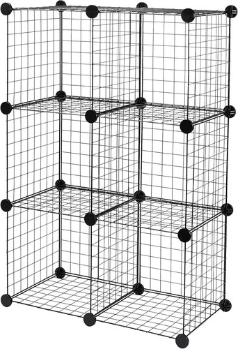 Cube wire grid stackable - 6-cube,