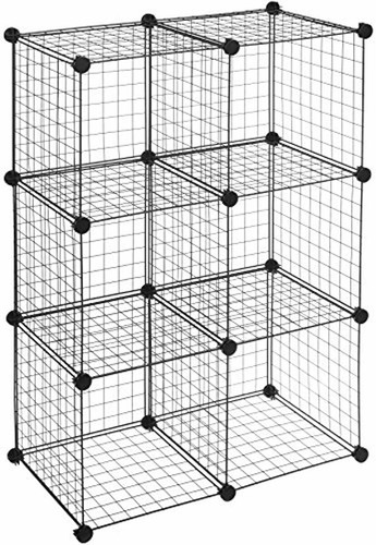 Cube steel wire grid - wire, storage